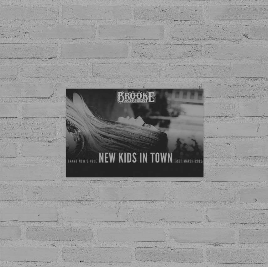 Limited Edition (Only 100 Available) Poster - New Kids In Town